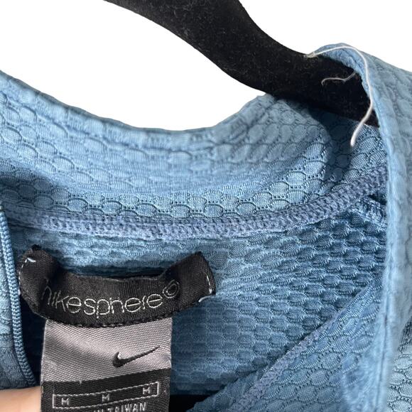 Nike Sphere ACG Size‎ M Running Blue Half Zip Pull Over Lightwear Sweater - Picture 5 of 8